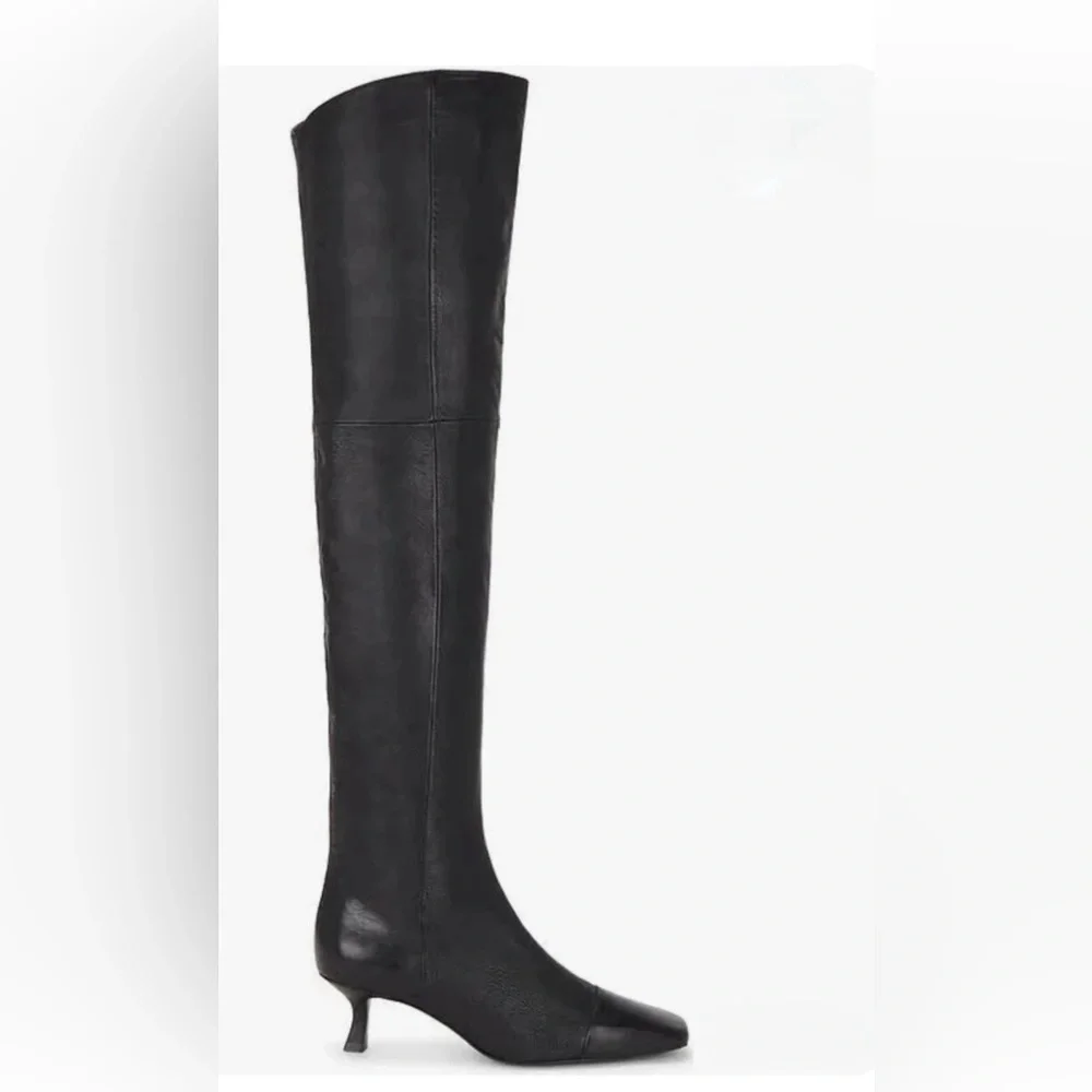 Cult Gaia Serena thigh high Black boots 37=7